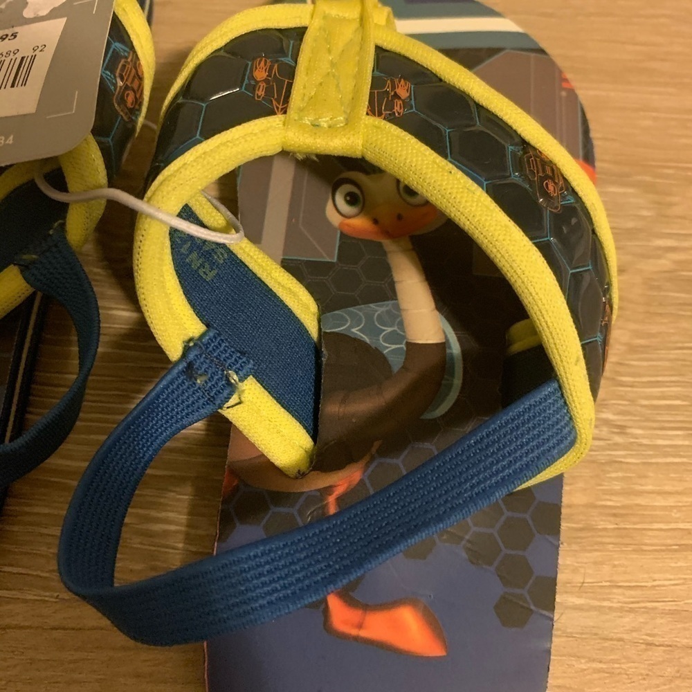 Disney’s Miles from tomorrow land flip flops new - Picture 3 of 3
